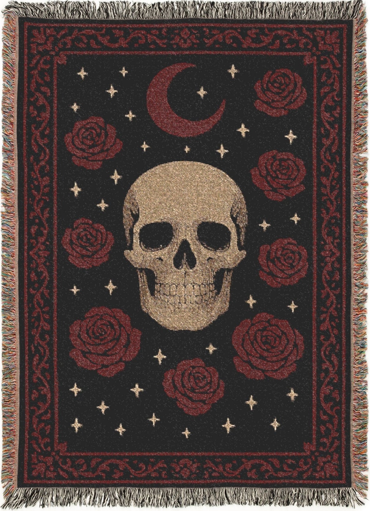 Moonlit Roses & Bones 🌙🌹💀