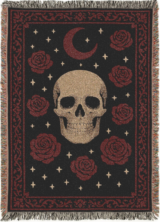 Moonlit Roses & Bones 🌙🌹💀